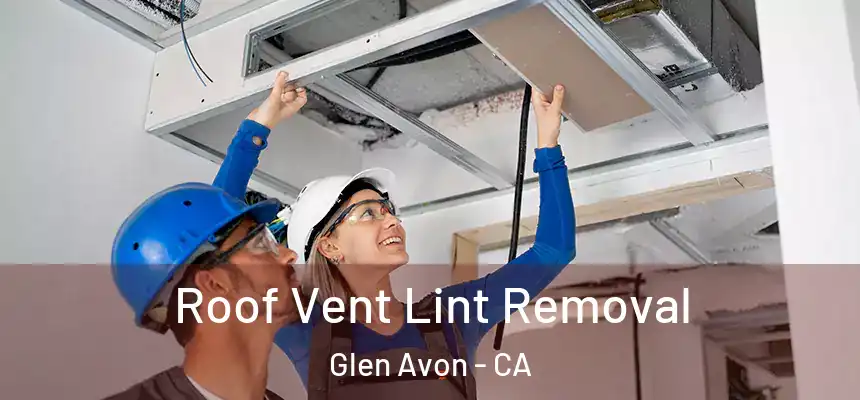  Roof Vent Lint Removal Glen Avon - CA